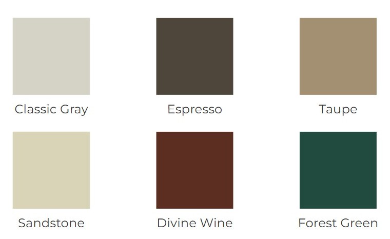 With 12 ThermaCoat™ exterior frame colors
